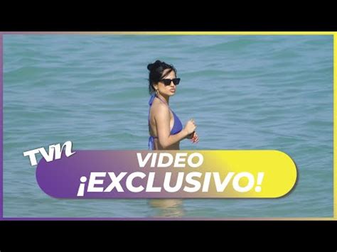 Captamos A Becky G En Las Playas De Miami Luciendo Cuerpazo Youtube