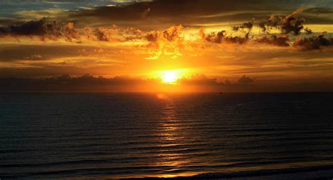 Beach Sunrise On Cloudy Morning Photograph By Steve Samples Fine Art
