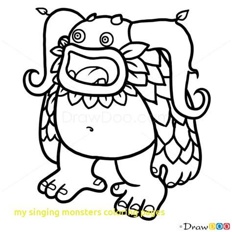 #mysingingmonsters #coloringbook is a special coloring book for the msm monsters! Coloring Pages Of Singers at GetDrawings | Free download