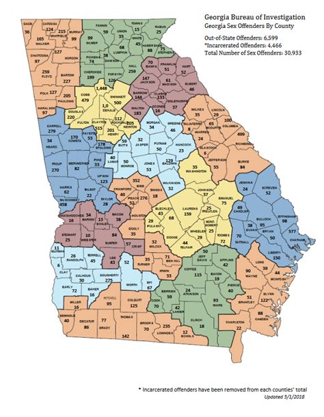 Georgia To Lose 250000 In Grants Due To Issues With Sex Offender Registry Georgia Public