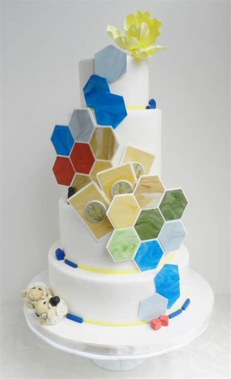 Settlers Of Catan Cake