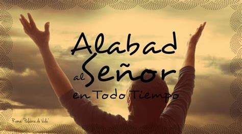 Alabad A Dios En Todo Tiempo Calligraphy