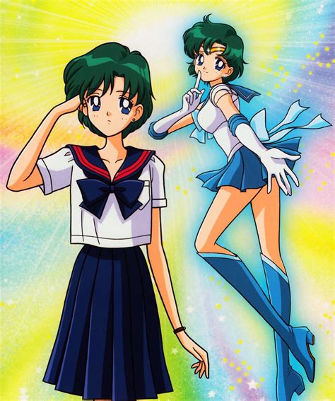 X Sailor Moon Ami Mizuno Sailor Mercury Marinero De La Luna Marinero De Ami Mizuno