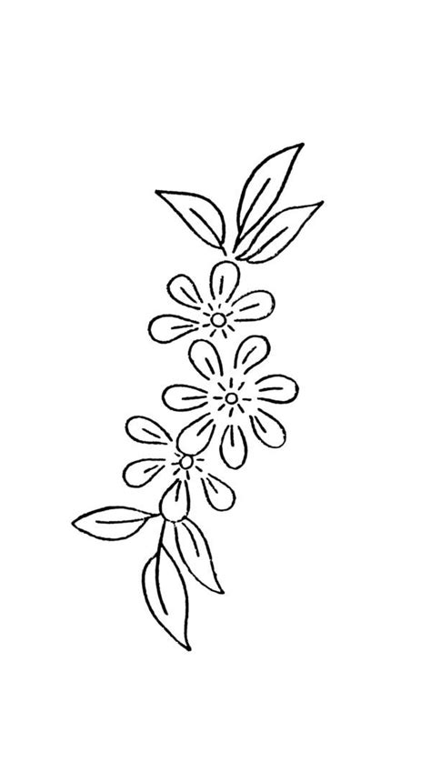 Printable Flower Embroidery Patterns The Graphics Fairy Printable