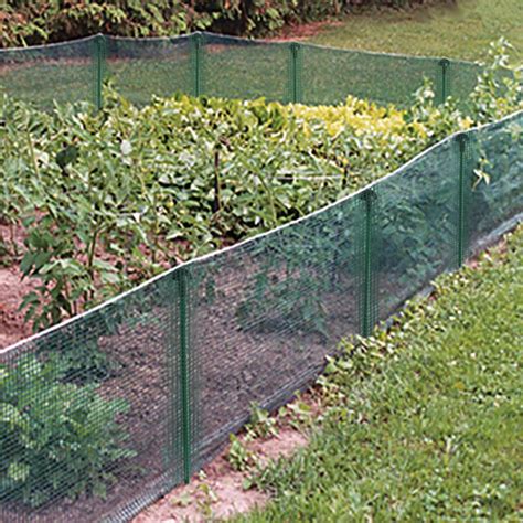 Ez Garden Net Fence With Pocket Net Technology 2 X 25 Green