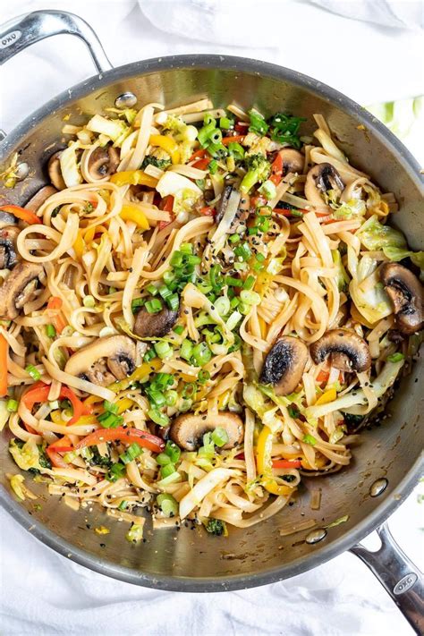These Ginger Soy Stir Fry Chinese Noodles Are A Simple Homemade Way To