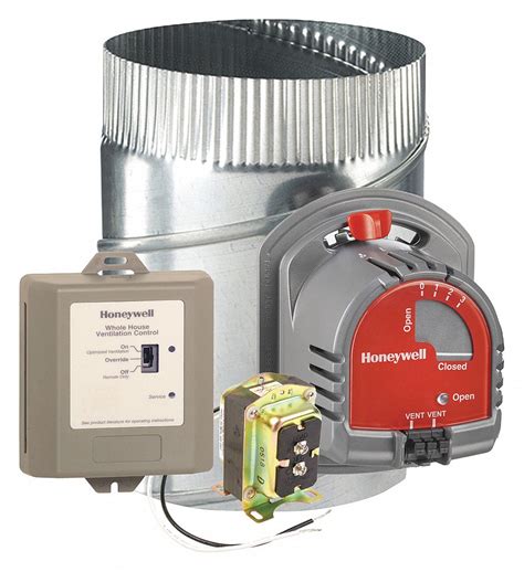 Honeywell Home Ventilation Control And Damper 6 In Dia In Wire