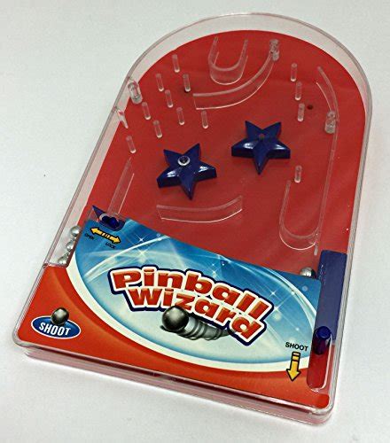 Hand Held Mini Pinball Game Small Arcade Pinball Machine Travel Toy