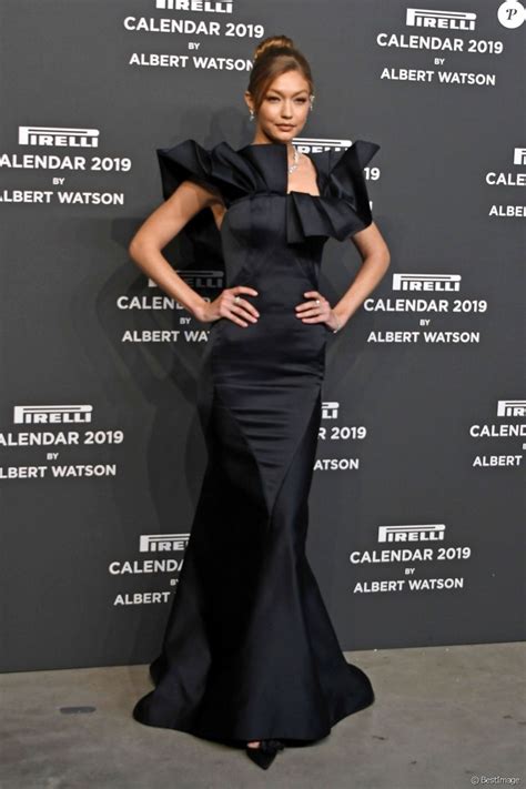 Gigi Hadid Soirée De Lancement Du Calendrier Pirelli 2019 Par Le