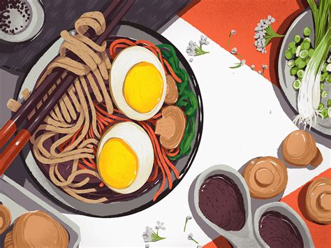 Digital Art 40 Inspiring Illustrations On Diverse Themes Food