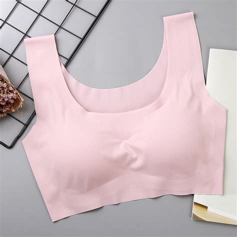 Women S Seamless Chest Wrap Sports Vest Binding Sleep Yoga Bra Walmart Canada