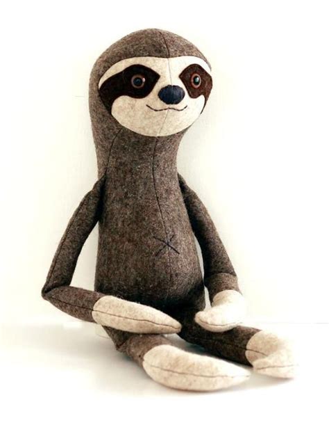 Sloth Plush Sewing Pattern Sew Your Own Craftsy Sewing Stuffed