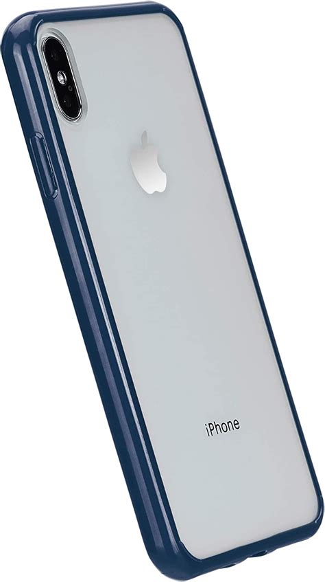 Amazonbasice Iphone Xs Max Case Tpu Pc Bluecrystal Mobile Phone