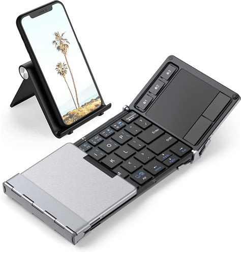 Folding Keyboard Iclever Bk08 Bluetooth Keyboard With Sensitive