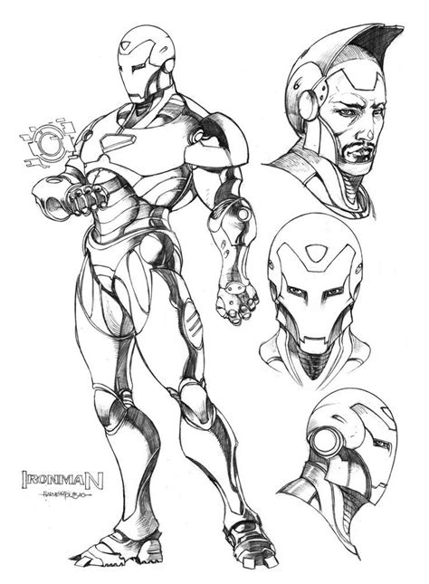 Pin by AJ M on Tony Stark/Ironman  Superhero coloring, Superhero