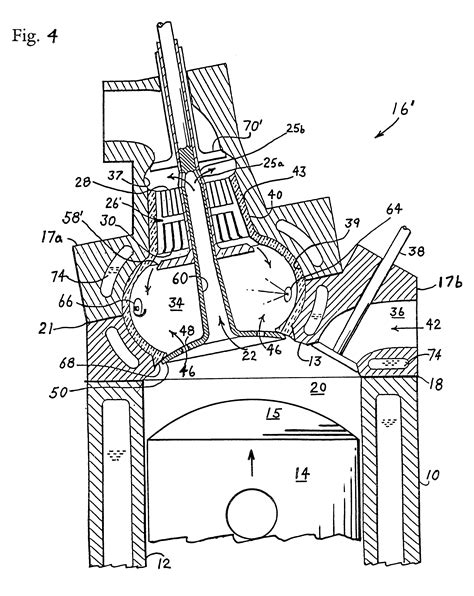 But thanks to turbulence, which spreads the flame rapidly in the combustion chamber, they can. Patent US6340013 - Four-stroke internal combustion engine ...