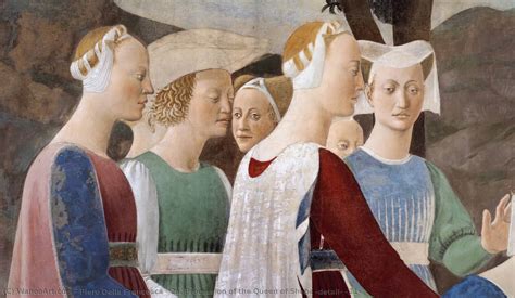 2a Procession Of The Queen Of Sheba Detail 11 1452 By Piero Della