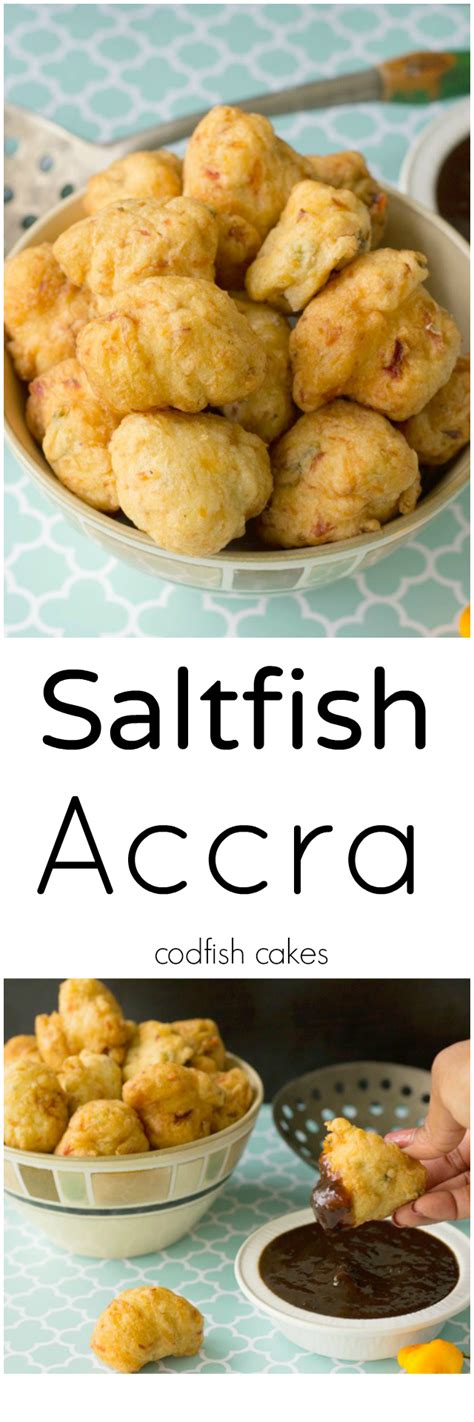 Step 3 sift flour, baking powder, and pepper into a large bowl. Trinidad Saltfish Accra | Recipe | Trini food, Caribbean ...