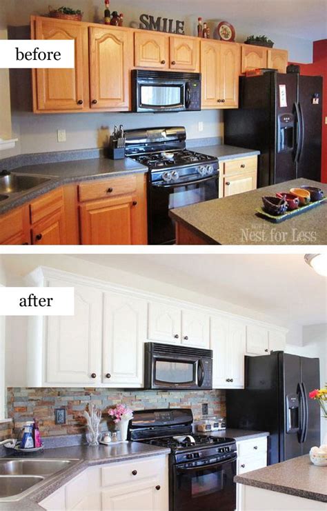 Pretty Before And After Kitchen Makeovers Noted List
