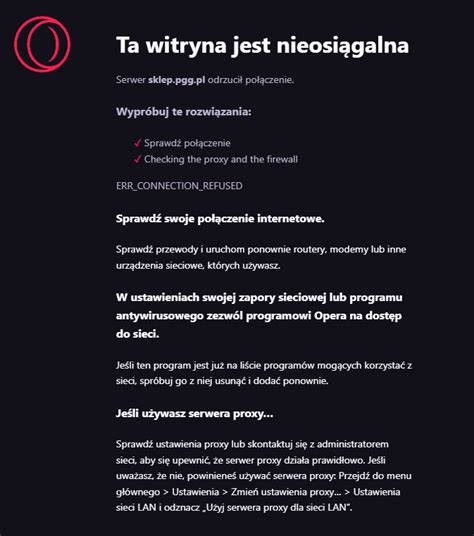 sklep.pgg.pl - witryna jest nieosiągalna. Problem z routerem? - ForumPC.pl