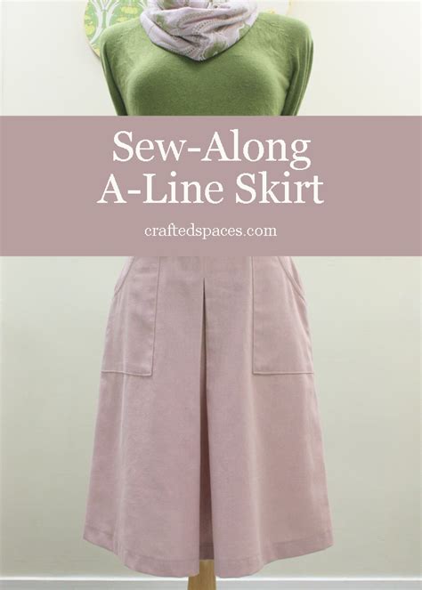 Crafted Spaces Sew Along Butterick 6182 Skirt