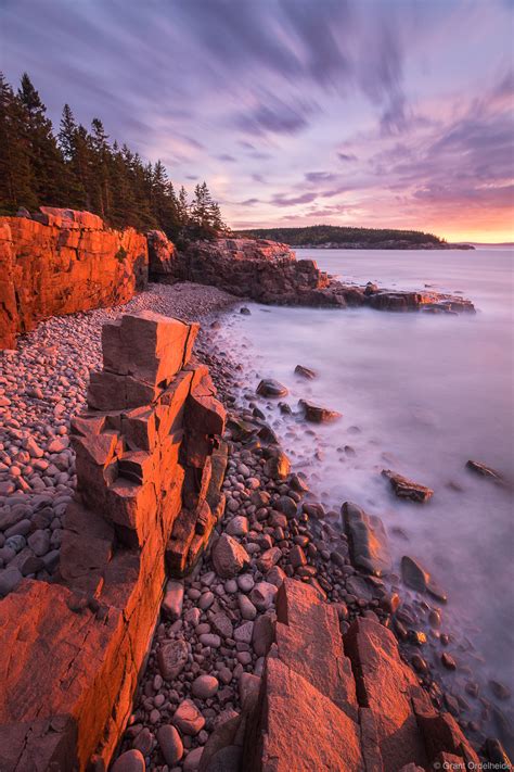 Acadia Sunrise Acadia National Park Maine Grant Ordelheide Photography