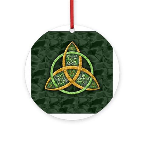 Celtic Trinity Knot Ornament Round By Foxvox Cafepress