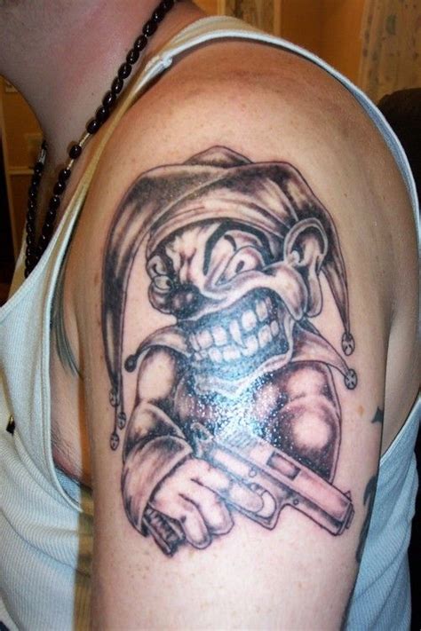 23 Best Joker Clown Tattoos Images On Pinterest Clown Tattoo Joker