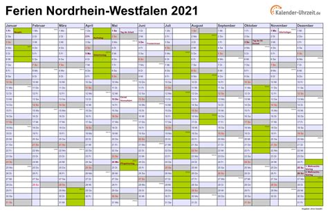 Flyeralarm Kalender Vorlage Kalenderpedia Jahreskalender Ferien Nrw