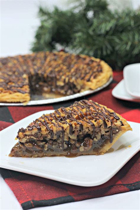 Chocolate Pecan Turtle Pie From Gate To Plate