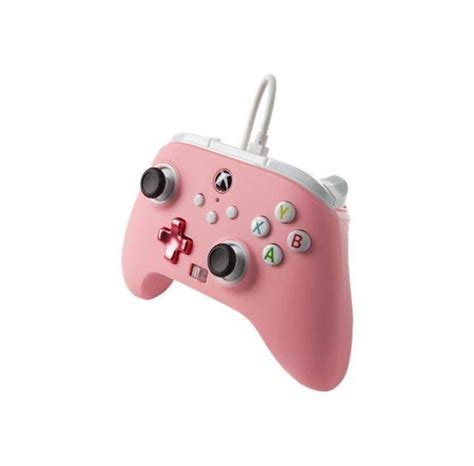 Powera Enhanced Wired Controller For Xbox Series Xs Pink Gamepad