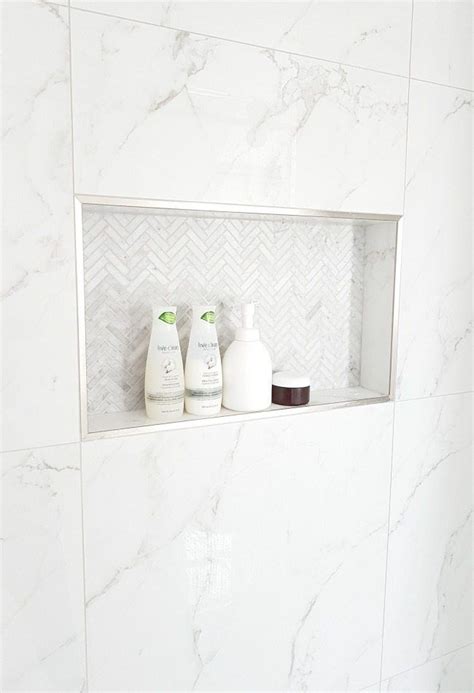 Modern gold black white glitter marble geometric shower curtain. Design a Gorgeous Marble Shower (on a budget!) | Marble showers, White marble bathrooms, White ...