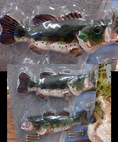 They are not only uniquely beautiful, they're inherently strong. Right/Left Wood Carved Look Bass Fishing Themed Cabinet ...