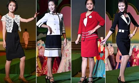 Inside The North Korean Fashion Show Which Features Clothing From The