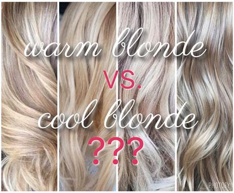 Cool Blonde VS Warm Blonde Do You Know The Difference The Tone Of Your Highlights Can Make All