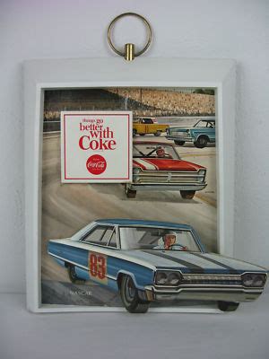 Five time winston cup champion goodwrench racing team stock car with driver's collectors card and display stand. coca cola collectibles -- Antique Price Guide