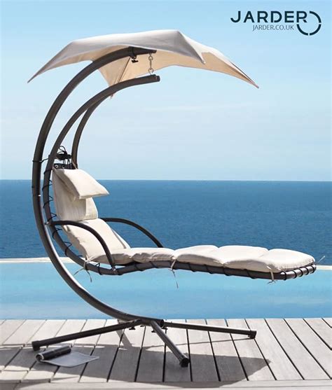 Helicopter Garden Lounger Decking Chair Dream Swing Seat Uk
