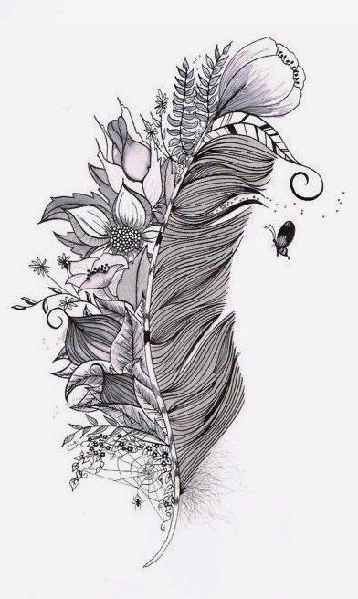 Find everything about your search and start saving now. Feather tattoo stencils … | Татуировка перо, Рисунки ...