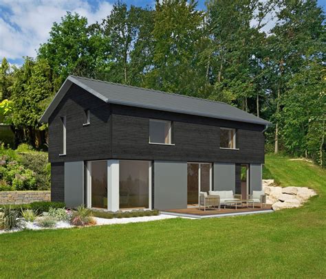 Moderne Holzhaus-Architektur "Mein Ideenhaus" von Baufritz ...