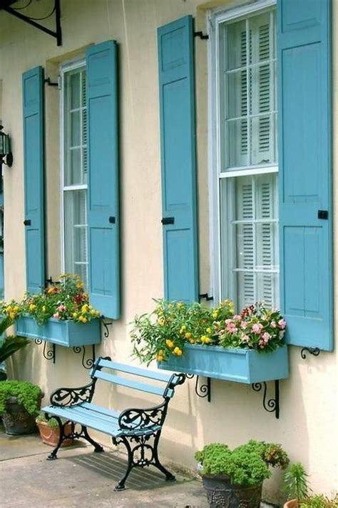 20+ Lovely Exterior Window Shutter Design Ideas | Shutters ...