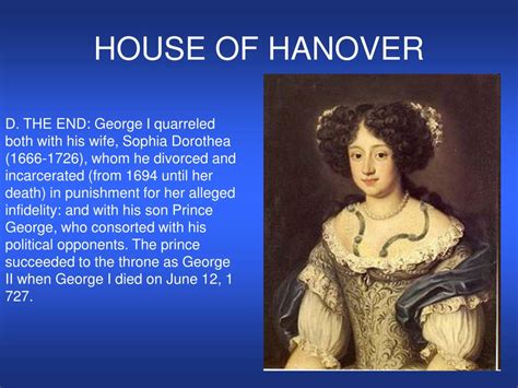Ppt House Of Hanover Powerpoint Presentation Free Download Id5192993