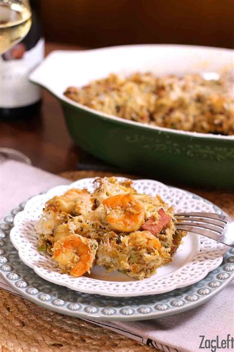 Looking for main dish seafood casserole recipes? Seafood Stuffed Eggplant Casserole | Recipe | Eggplant ...