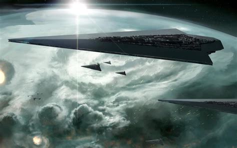 Science Fiction Star Wars Space Star Destroyer Wallpapers Hd