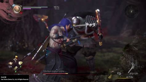 Nioh 2 Shibata Katsuie Boss Fight Youtube