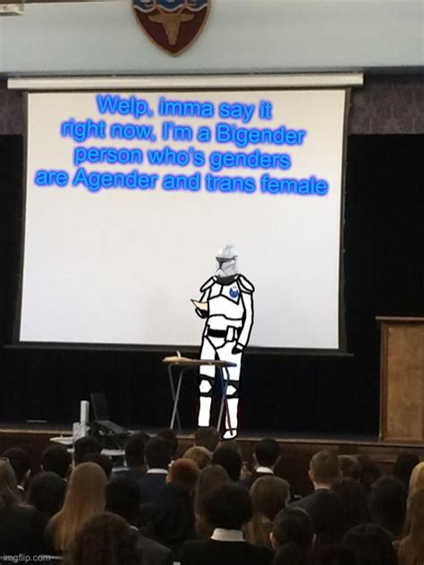 Clone Trooper Gives Speech Imgflip