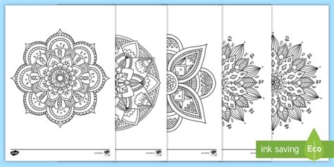 Mandala Colouring Twinkl Coloring Pages For Kids