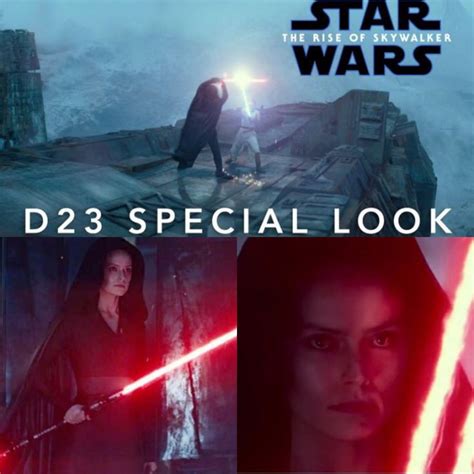 A New The Rise Of Skywalker Trailer Released At D23 Expo 2019 Star