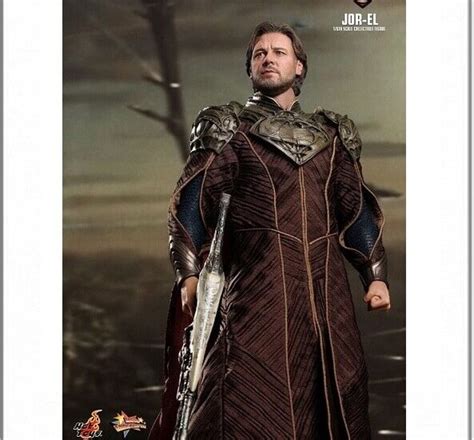 Jor El Scale Figure Mms Superman Man Of Steel Hot Toys