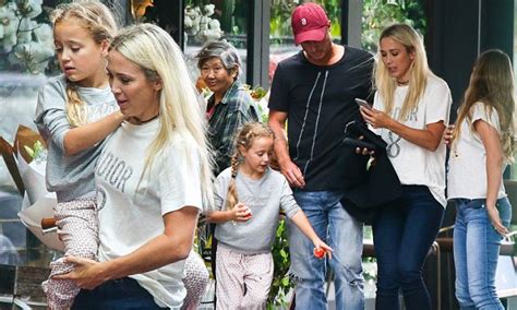 Rebecca Hewitt Dotes On Lookalike Daughter Ava In Sydney