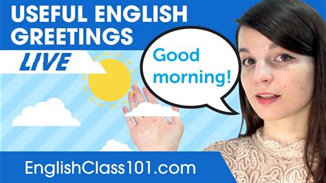 Useful English Greetings For Everyday Life Basic English Phrases